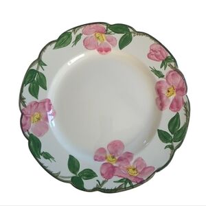 Vintage Franciscan Desert Pink Rose Dinner Plate Mid Century Modern